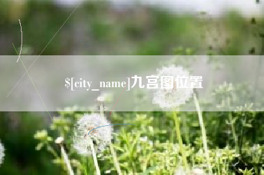 亳州九宫图位置