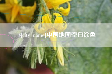 亳州中国地图空白涂色