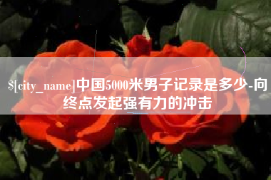 亳州中国5000米男子记录是多少-向终点发起强有力的冲击