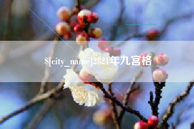 亳州2821年九宫格