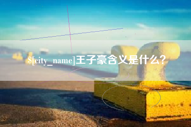 亳州王子豪含义是什么？
