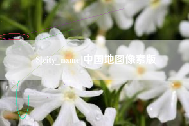 亳州中国地图像素版