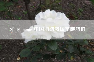 亳州中国消防救援学院航拍