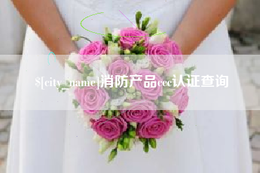 亳州消防产品ccc认证查询