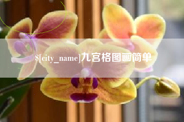 亳州九宫格图画简单