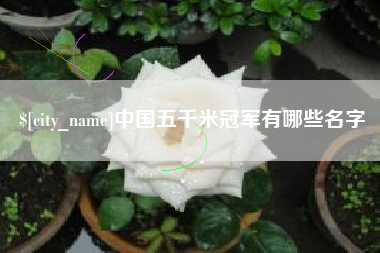 亳州中国五千米冠军有哪些名字